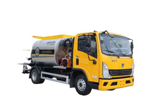 蓝牌陕汽4方智能沥青洒布车